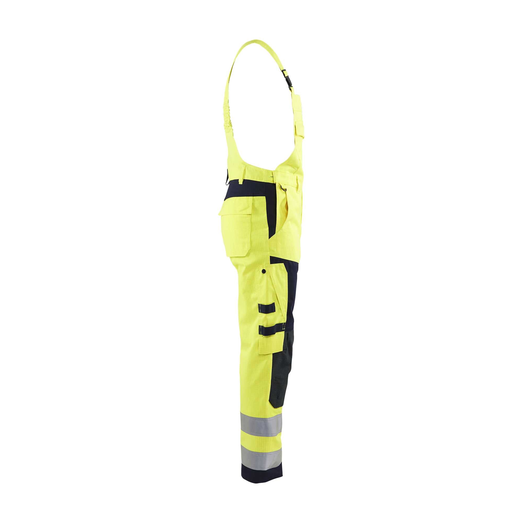 BLAKLADER 26081514 Multinorm Bib Trousers Hi Vis Reflective Men - Antistatic